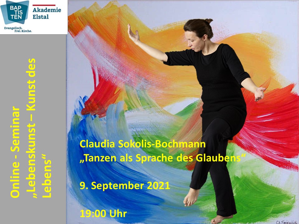 Flyer Tanzen als Sprache des Glaubens